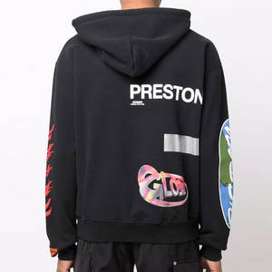 Sudadera con Capucha para Hombre de Estilo Único y Diseño Innovador de Secado Rápido, Prenda Básica Fresca, Mezcla de Algodón, Estilo Urbano - Product Image 4