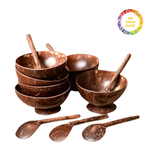 Trendy Tableware Cheap Price <b>Coconut</b> <b>Shell</b> Serving Bowls Biodegradable Material For Sustainable Dining Projects Sale - Product Image 3