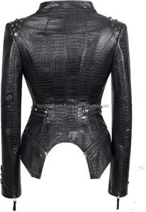 Chaqueta Bomber de Cuero Genuino para Hombre de Alta Calidad |   Tela de Lona Impermeable y Resistente al Viento |   Moda de Invierno Estilo Vintage Frontal - Product Image 2