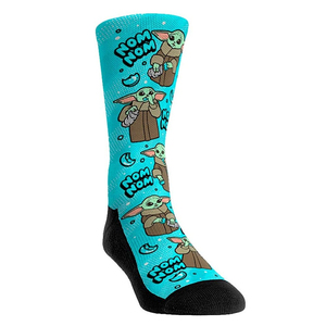 Chaussettes basses pour femmes, motif floral violet, style preppy, tricotées, mignonnes, printemps-été - Product Image 1