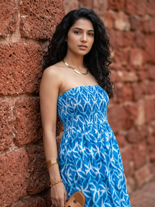 Robe en tissu cambric pour femmes, douce et confortable, en coton léger et respirant, vêtements décontractés d'été, vêtements de mode pour femmes, approvisionnement en gros - Product Image 4