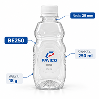 Botol Plastik PET 250ml dengan Pompa Semprot untuk Kemasan Kustom Produsen OEM ODM di Vietnam