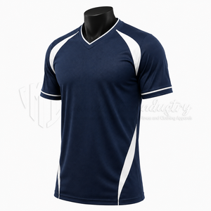 Camiseta de Fútbol Personalizada de Manga Corta con Cuello en V, Uniforme Deportivo Transpirable para Equipo, Ropa Deportiva para Entrenamiento de Alto Rendimiento - Product Image 3