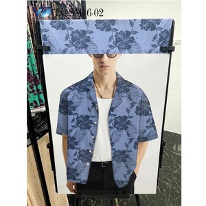 ผ้าทอสำหรับเสื้อเชิ้ต โพลีเอสเตอร์ 100% ทนทาน กันยับ โพลีเอสเตอร์ 100D (ผ้าแจ็คการ์ด) สีไม่ตก น้ำหนักเบา - Product Image 5