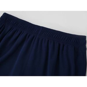 Ensemble de maillot de football bleu pour homme avec rayures dégradées jaunes et rouges, manches courtes, coupe athlétique, évacuation de l'humidité, toutes saisons - Product Image 3