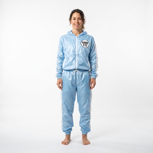 Ensemble veste coupe-vent et pantalon de survêtement streetwear pour femmes en gros - Product Image 6