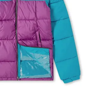 <b>Winter</b> New Arrival Unisex Long Sleeve Hooded Puffer <b>Jacket</b> with Custom Logo Digital Printing <b>Waterproof</b> & Windproof Wholesale - Product Image 4
