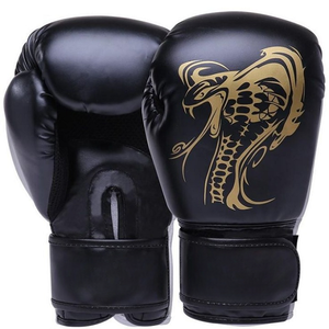 Gants d'entraînement de boxe professionnels personnalisés avec velcro ou lacets, gants d'entraînement MMA Muay Thai - Product Image 2