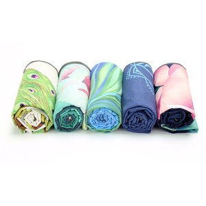 Serviette de sport en microfibre personnalisée pour le yoga, la gym et les activités de plein air, serviette rafraîchissante de qualité supérieure, nouveau design, vente en gros, serviettes de yoga - Product Image 3