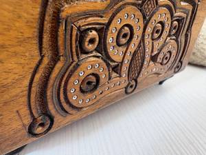 <b>Cheap</b> Handmade Wooden Memory <b>Box</b> for Wedding Souvenirs, Special <b>Gifts</b>, Jewelry and Personal Treasures with Rustic Decorative - Product Image 3