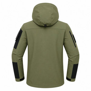 Hot Selling <b>Men's</b> <b>Lightweight</b> Waterproof Windproof Softshell <b>Jacket</b> Eco Friendly Outdoor Coat for Hiking Travel and Daily Use - Product Image 2