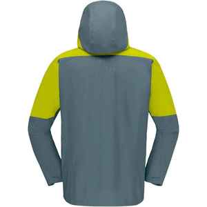 Custom Sports Running Waterproof Jacket With Reflective Piping Men <b>Black</b> Lightweight Crinkle Nylon <b>Windbreaker</b> Zip Up Jacket - Product Image 6