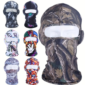 Cagoule unisexe respirante et imperméable pour l'hiver, masque facial de ski avec logo personnalisé, couvre-chef ajustable pour le sport et les voyages - Product Image 4