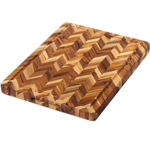 Planche à découper rectangulaire en bambou, planche à découper pour pizza, planche de service, planche à découper antibactérienne pour la cuisine à domicile, grande taille - Product Image 1