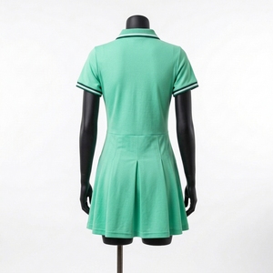 Vestido Deportivo de Tenis para Mujer, Vestido Polo de Manga Corta, Largo hasta la Rodilla, Uniforme Informal, Vestido Polo para Mujer - Product Image 4