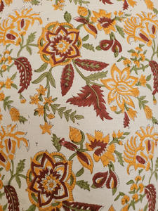 Tela de Algodón Tejida a Rayas Hecha a Mano al por Mayor, Estampado a Bloque, Ecológica y Ligera para Vestidos de Mujer a Precio de Fábrica - Product Image 3