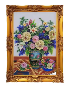 Décoration de la maison faite à la main pour un cadre photo d'art mural en bois de style européen de haute qualité en gros - Product Image 4