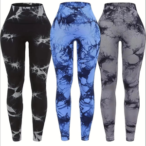 Leggings de invierno sin costuras con estampado personalizado, logotipo personalizado, pantalones de yoga y gimnasio para mujer, pantalones de entrenamiento con efecto push-up, en oferta. - Product Image 5