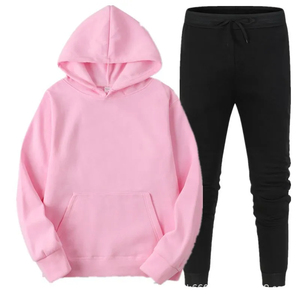 Acid Wash Retro Style 100% <b>Polyester</b> Solid Breathable Lightweight Summer Hooded Drawstring Front Logo Unisex Track Suit - Product Image 3