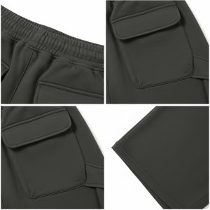 Pantalones Cortos Cargo Personalizados Estilo Americano para Hombre, Ropa Deportiva de Algodón, Cómodos y con Múltiples Bolsillos, Venta al Por Mayor - Product Image 5