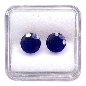 Zafiro Azul Natural de 8mm, Corte Redondo, Color Azul Vibrante, Lote de Piedras Preciosas Sueltas para Joyería, Venta al Por Mayor, Proveedor de Zafiro, OFERTA - Product Image 6