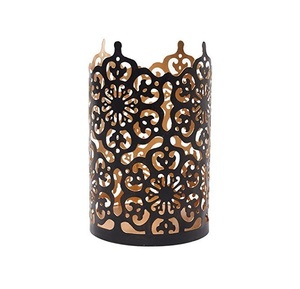 Portavelas de Metal de Lujo para Decoración Moderna de Mesa de Centro, Centro de Mesa para Bodas e Interiores de Hotel - Product Image 1