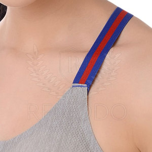 เสื้อชั้นในกีฬาไร้ตะเข็บสำหรับผู้หญิง พิมพ์โลโก้ตามสั่ง OEM/ODM รองรับทรงได้ดี ไซส์พลัส ผลิตจากผ้าสแปนเด็กซ์/โพลีเอสเตอร์ สายรัดแบบไม่ปรับได้ เหมาะสำหรับโยคะ - Product Image 5