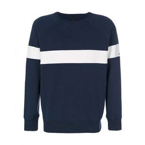 Sweat-shirt pour homme 100% coton respirant, col rond, manches longues, poche à capuche, 280g, fabrication sur mesure OEM - Product Image 4