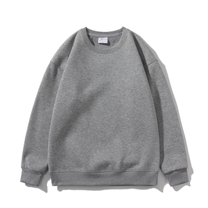Sweat-shirt à col rond rouge pour homme, coupe classique, couleur unie, décontracté, manches longues, pull en tricot - Product Image 5