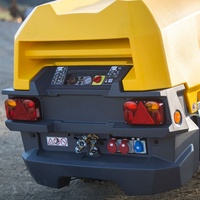 Compresor de Aire Atlas Copco, Diésel, Móvil, de Tornillo, Portátil, 10-12 m³/min, Modelos XATS350, XAHS350, XAS400, XAHS400PACE