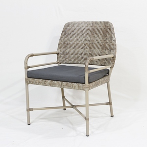 Ensemble de sièges de patio rembourrés en tissu écologique de qualité supérieure pour villa, mobilier d'extérieur durable et élégant - Product Image 3