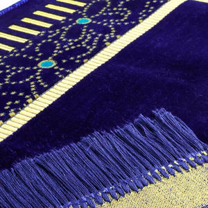 Alfombra de Oración Ligera Hecha a Máquina para Hombres y Mujeres Musulmanes, Antideslizante, Nuevo Diseño, Colores Personalizados para Viajes y Uso en el Hogar - Product Image 6