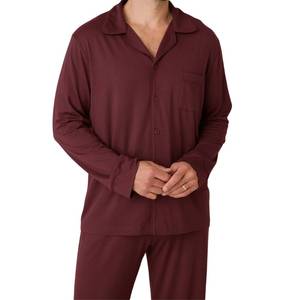 Fabricant direct de pyjamas pour hommes, pyjama d'hiver une pièce, short de pyjama pour hommes, vêtements de nuit chauds et respirants, fournisseur OEM - Product Image 4