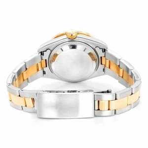 Luxury Moissanite Diamond <b>Watch</b> Pink Dial Two Tone Gold Silver Automatic Mechanical Stainless Steel Hip Hop Wristwatch - Product Image 5