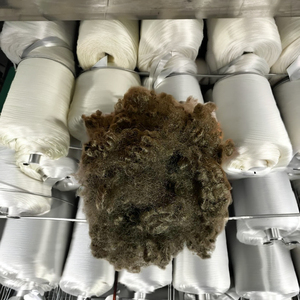 Low Price 7D HS Brown Recycled Holow Siliconized from Vikohasan PSF Manufacturer for filling toy pillow <b>sofa</b> and carpet making - Product Image 1