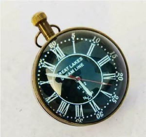 Vintage Brass Globe <b>Desk</b> <b>Clock</b> Decorative World Globe Table <b>Clock</b> Antique Style Timepiece for Home Office Decor - Product Image 3