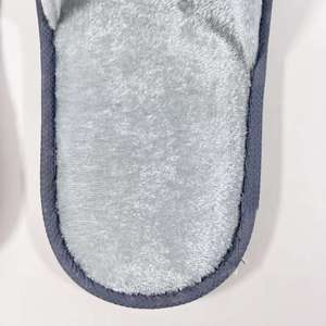 High Quality Durable Casual Soft Slide Hotel <b>Slipper</b> Disposable <b>slippers</b> Soft Terry Cloth Men Women Spa Hotel <b>Slipper</b> Breathable - Product Image 6