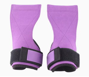 High Quality Leather Palm <b>Grips</b> for Weightlifting <b>Gymnastics</b> Calisthenics and Workout Training - Product Image 3