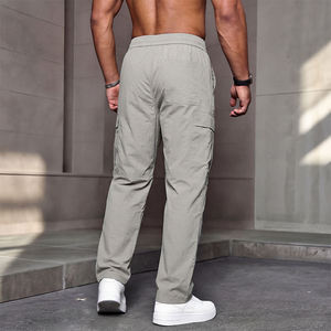 Pantalones Cargo Casuales de Lona para Hombre, Última Moda, Ligeros, Venta al Por Mayor, OEM, Más Vendidos, MOQ Bajo, Precio Económico, Diseño Personalizado - Product Image 5