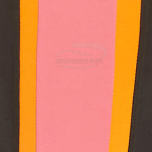 Leggings taille haute avec bas côtelé et tissu sculptant pour femme Spandex/Polyester Taille haute pour la course à pied - Product Image 5