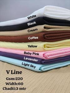 Tela de Popelina de Lino Vool Fashion de Lujo, Resistente a las Arrugas, 220 GSM, 60 Pulgadas, Tejido en V para Prendas y Uso Doméstico - Product Image 2