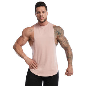 Débardeur blanc sans manches pour homme, 100 % coton respirant, couleur unie, coupe ajustée, vêtements décontractés pour adultes - Product Image 6