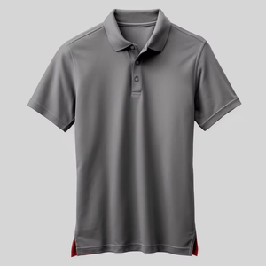Polo de golf décontracté en coton 100% de haute qualité pour hommes, avec logo personnalisé, vente en gros - Product Image 4