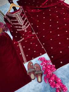 Eid Ramzan Special Salwar Kameez Readymade, Kurta droite pakistanaise personnalisable avec pantalon, tenue traditionnelle indienne pour femmes - Product Image 5