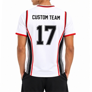 Maillot de sport pour hommes, performance supérieure, personnalisable, pour équipes sportives, séchage rapide, athlétique, football professionnel, respirant, polyester de qualité supérieure - Product Image 2
