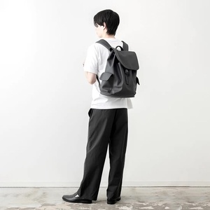 กระเป๋าเป้เคลือบ KLON MATTE COATED RUCK SACK-TRA สีดำ - Product Image 6