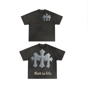 Fabricant OEM de T-shirts Personnalisés Imprimés – Vente en Gros de T-shirts Streetwear en Coton Oversize pour la Gym et la Mode – Fournisseur Export de Marques Privées 2026 - Product Image 5