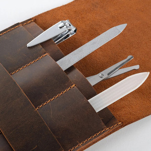 Bolsa de cuero personalizada OEM/ODM para herramientas de carpintería, resistente, con cierre de gancho y bucle, a la venta a precio asequible. - Product Image 3