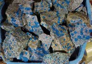 Pierre brute de jaspe K2 bleu naturel, cristal brut de jaspe K2, minéral de guérison, vente en gros pour la décoration de bijoux - Product Image 3