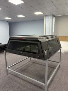 Capot de camionnette robuste et résistant aux intempéries pour <span class=keywords><strong>Nissan</strong></span> <span class=keywords><strong>Navara</strong></span> ou Toyota Hilux (coque de camping escamotable + marchepied) - <span class=keywords><strong>Prix</strong></span> de gros - Product Image 3